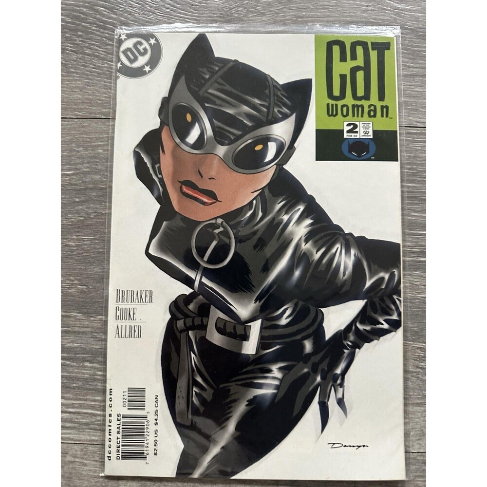 DC Catwoman #2 Single Issue Comic 2002 Brubaker Cooke Allred Modern Age Color